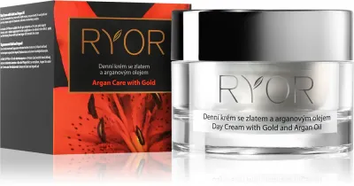 RYOR Argan Care with Gold - Крем для лица с золотом и аргановым маслом, 50 мл