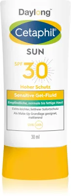 Daylong Cetaphil SUN Sensitive Gel-Fluid - Легкий защитный флюид для чувствительной кожи SPF 30, 30 мл