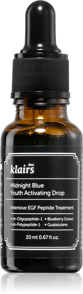 Klairs Midnight Blue Youth Activating Drop - Сыворотка для омоложения кожи, 20 мл