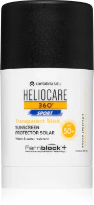 Heliocare 360 Sport Transparent Stick - Крем для загара в стике SPF 50+, 25 г