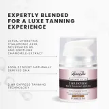 Автозагар для лица Loving Tan 2 HR Express с гиалуроновой кислотой и маслом жожоба, 30 мл, оттенок Dark — фото 6