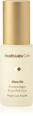 Health Labs Care Glow On Rozświetlający krem pod oczy - Розовый крем для глаз, осветляющий, 15 мл