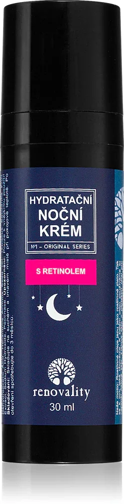 Renovality Hydrating night cream with retinol - Крем против морщин, 30 мл