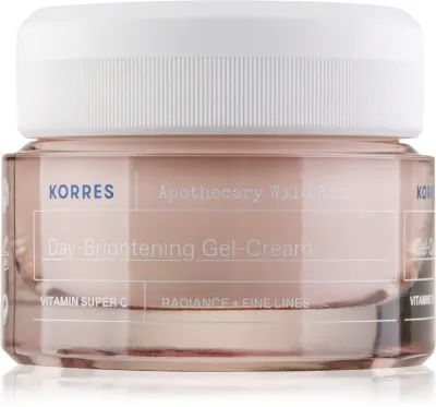 Korres Wild Rose - Увлажняющий крем-гель с осветляющим эффектом, 40 мл