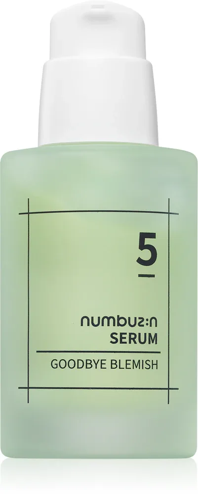 Numbuzin No. 5 Goodbye Blemish Serum - Сыворотка интенсивного омоложения против несовершенств кожи, 50 мл