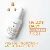 Vichy Capital Soleil Daily SPF50+ - Защитный тонизирующий флюид для лица SPF 50+, 40 мл, оттенок Light — фото 6