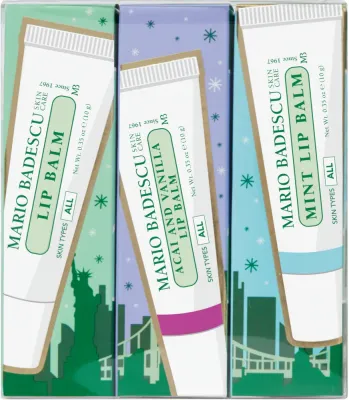 Mario Badescu Lip Balm Trio - Подарочный набор для губ