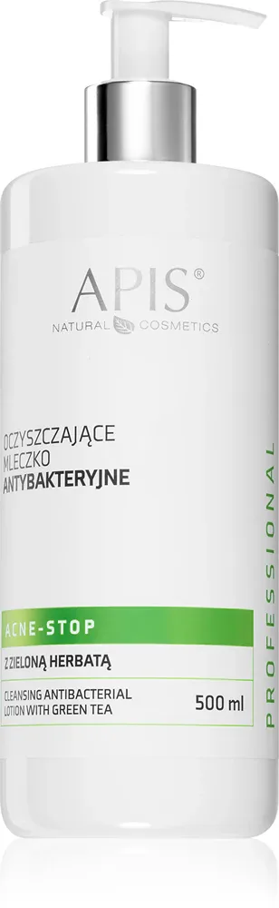 Apis Natural Cosmetics Acne-Stop Home TerApis - Молочко для очищения кожи с зеленым чаем