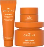Origins The Glow Boosting Collection Ginzing Set - Подарочный набор с осветляющим эффектом для лица, 1 шт — фото 2