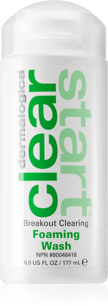 Dermalogica Clear Start Breakout Clearing - Пенка для очищения против несовершенств кожи с акне, 177 мл