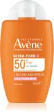 Avene Sun Ultra Fluid Radiance - Солнцезащитный флюид с эффектом освещения SPF 50+, 50 мл — фото 1