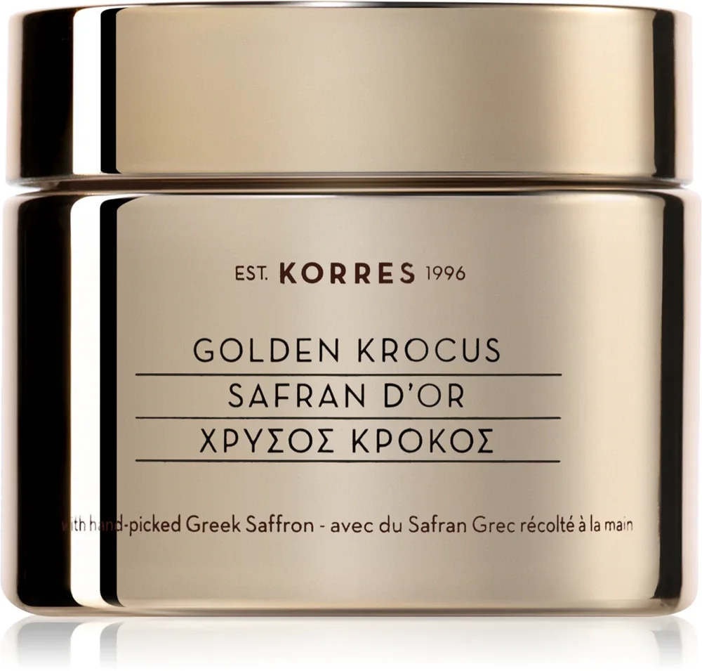 Korres Golden Krocus - Регенерирующий крем для лица против признаков старения, 50 мл