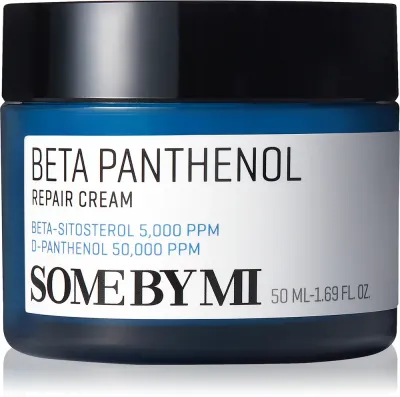 Some By Mi Beta Panthenol Repair Cream - Интенсивный увлажняющий и успокаивающий крем для лица, восстанавливающий и омолаживающий кожу, 50 мл
