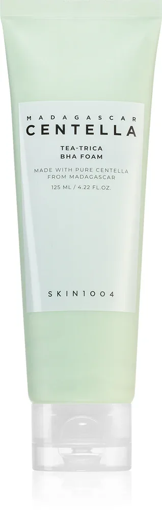 SKIN1004 Madagascar Centella Tea-Trica BHA Foam - Пенка глубокого очищения для проблемной кожи, 125 мл