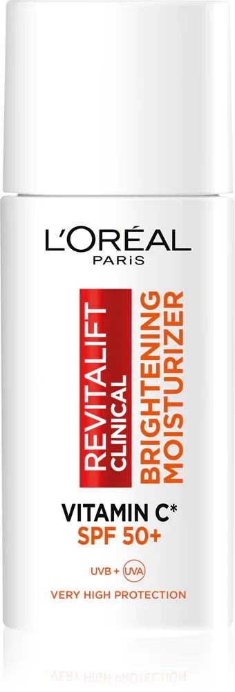 Флюид для лица L’Oreal Paris Revitalift Clinical солнцезащитный, увлажняющий, с гиалуроновой кислотой, SPF 50+, 50 мл SPF 50+