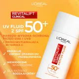 Флюид для лица L’Oreal Paris Revitalift Clinical солнцезащитный, увлажняющий, с гиалуроновой кислотой, SPF 50+, 50 мл SPF 50+ — фото 2