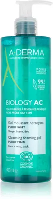 A-Derma Biology AC - Пенящийся гель для очищения жирной и комбинированной кожи