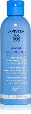 Apivita Aqua Beelicious Hydrating Toner - Увлажняющая тонизирующая вода для лица, 200 мл
