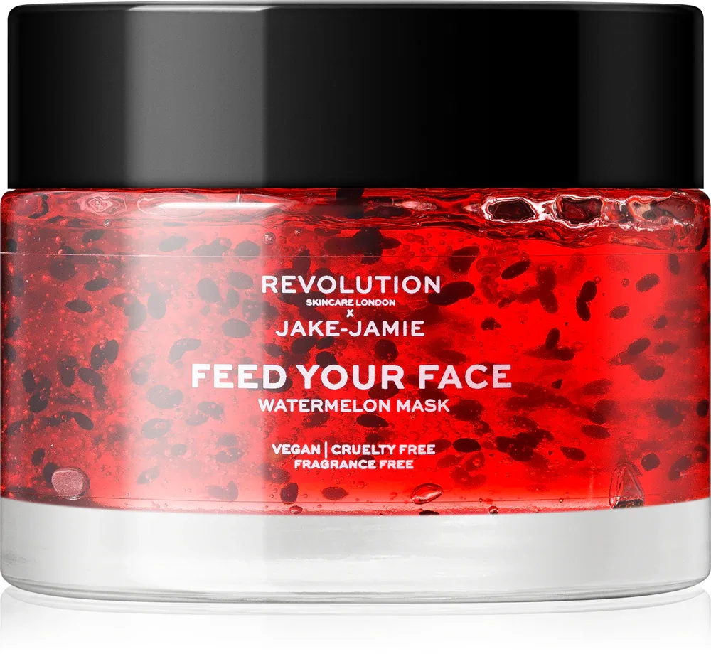 Revolution Skincare X Jake-Jamie Watermelon - Увлажняющая маска для лица, 50 мл