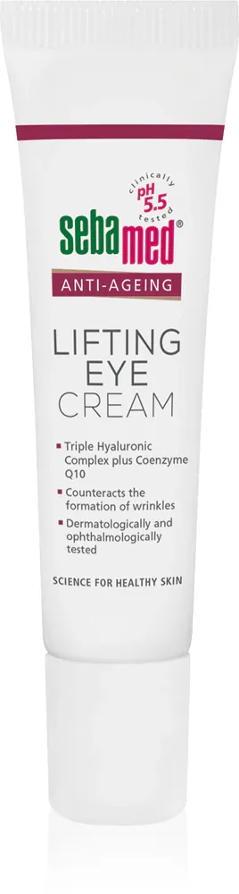 Sebamed Anti-Ageing - Лифтинговый крем для глаз с коэнзимом Q10, 15 мл