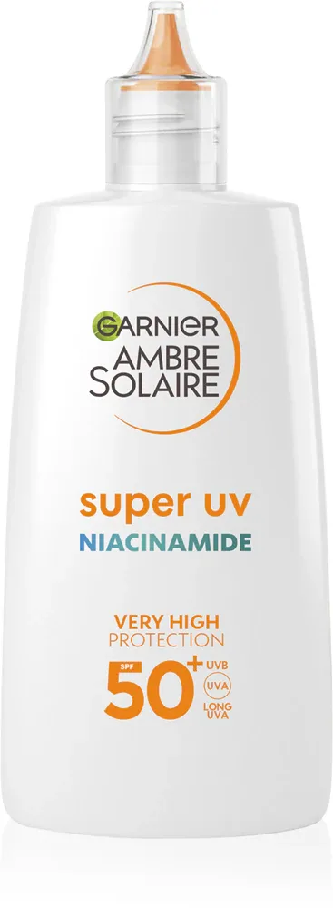 Garnier Ambre Solaire Super UV Niacinamide - Легкий защитный флюид против несовершенств кожи SPF 50+, 40 мл