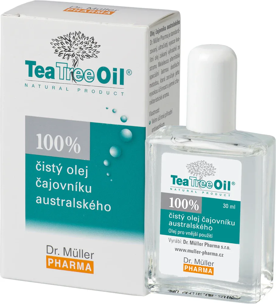 Dr. Müller Tea Tree Oil 100% - Масло чайного дерева Dr. Muller Tea Tree Oil 100% для проблемной кожи, 30 мл