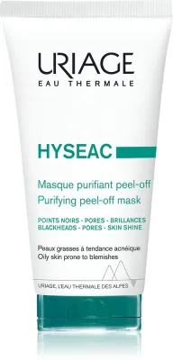 Uriage Hyseac Purifying Peel-Off Mask - Очищающая маска-скраб для проблемной кожи, 50 мл