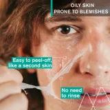 Uriage Hyseac Purifying Peel-Off Mask - Очищающая маска-скраб для проблемной кожи, 50 мл — фото 3