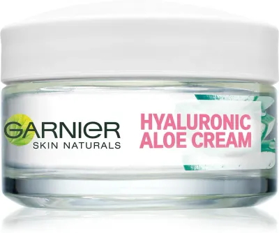 Garnier Skin Naturals Hyaluronic Aloe - Крем успокаивающий для укрепления кожного барьера, 50 мл