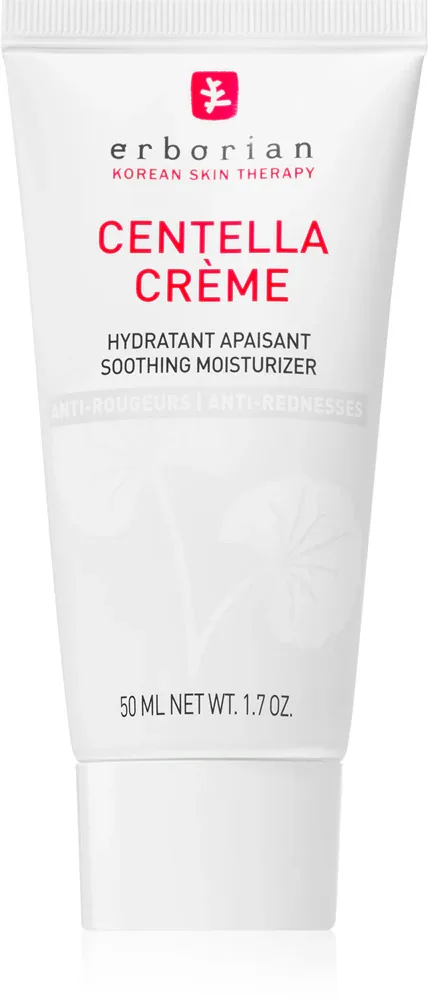 Erborian Centella Soothing Moisturizer - Успокаивающий увлажняющий крем против покраснений для лица