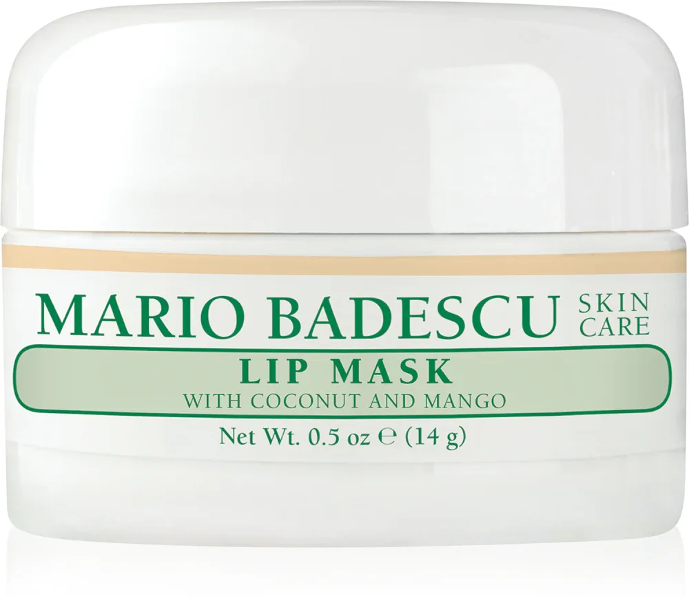 Маска для губ Mario Badescu Lip Mask with Coconut and Mango увлажняющая, для ночного применения, 14 г