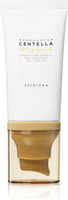 SKIN1004 Madagascar Centella Air-Fit Suncream Light - Минеральный защитный флюид для лица SPF 30, 50 мл