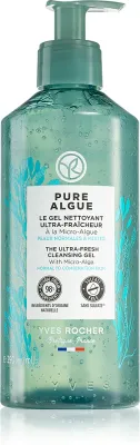 Yves Rocher Pure Algue - Гель для очищения и освежения кожи для нормальной и комбинированной кожи, 390 мл