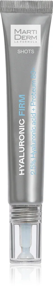 MartiDerm Shots Hyaluronic Firm - Интенсивное увлажняющее сыворотка с гиалуроновой кислотой, 20 мл