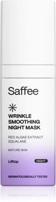 Saffee LiftUp Wrinkle Smoothing Night Mask - Крем для лица против морщин на ночь, 30 мл