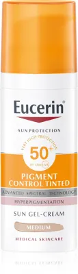 Eucerin Sun Pigment Control Tinted - Защитный эмульсион SPF 50+ от пигментации, 50 мл