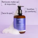 Apivita Cleansing Foam Face & Eyes - Кремовая пенка для очищения лица и области вокруг глаз — фото 2