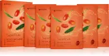 KORIKA SuperFruits Goji Berry - Set of 5 Anti-aging Face Sheet Masks - Набор масок для лица по сниженной цене с омолаживающим действием Годжи-ягоды, 5 г — фото 1
