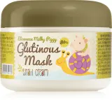 Elizavecca Milky Piggy Glutinous Mask 80% Snail Cream - Маска интенсивного увлажнения и питания с экстрактом улиточного слизи, 100 г — фото 1