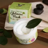 Elizavecca Milky Piggy Glutinous Mask 80% Snail Cream - Маска интенсивного увлажнения и питания с экстрактом улиточного слизи, 100 г — фото 5