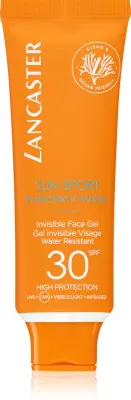 Lancaster Sun Sport Invisible Face Gel - Матирующий гель для лица SPF 30 I., 50 мл