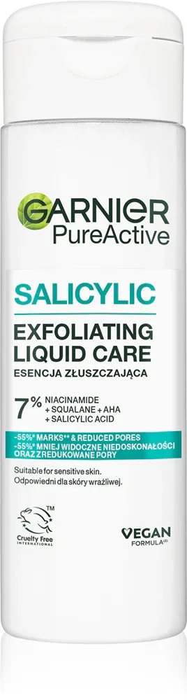 Garnier Pure Active Salicylic - Эссенция эксфолирующая против несовершенств кожи, 120 мл