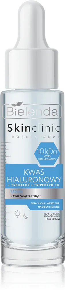 Bielenda Skin Clinic Professional Hyaluronic Acid - Сыворотка увлажняющая и успокаивающая, 30 мл