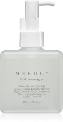 NEEDLY Mild Cleansing Gel - Деликатный гель для очищения кожи с повышенной склонностью к раздражениям, 235 мл