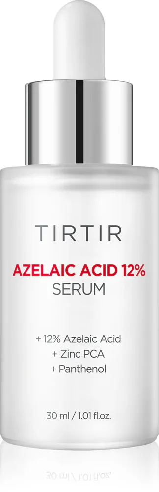 TIRTIR Azelaic Acid 12% Serum - Успокаивающая сыворотка против покраснений с увлажняющим действием, 30 мл