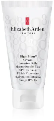 Elizabeth Arden Eight Hour Intensive Daily Moisturizer For Face - Увлажняющий дневной крем для всех типов кожи SPF 15, 50 мл