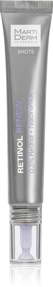 MartiDerm Shots Retinol Renew - Интенсивная сыворотка против морщин и пигментных пятен, 20 мл