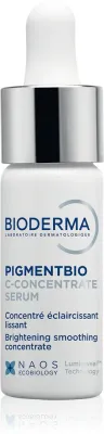 Bioderma Pigmentbio C-Concentrate - Сыворотка для лица, корректирующая и осветляющая пигментные пятна, 15 мл