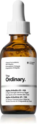 The Ordinary Alpha Arbutin 2% + HA - Сыворотка для лица с гиалуроновой кислотой, которая придает сияние