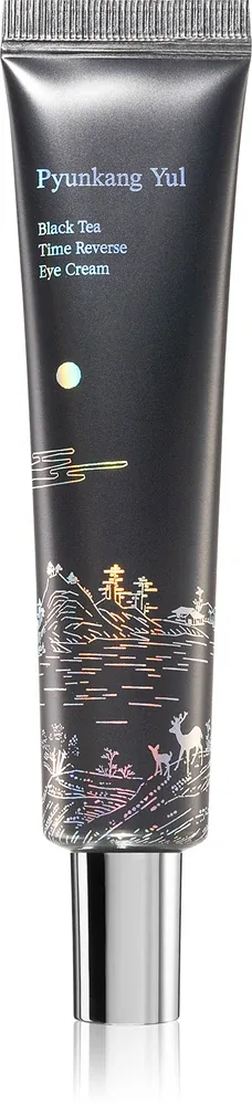 Pyunkang Yul Black Tea Time Reverse Eye Cream - Крем мультикорректирующий под глаза для эффекта осветления и сглаживания кожи, 25 мл